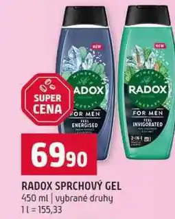 Terno RADOX SPRCHOVÝ GEL 450 ml vybrané druhy nabídka