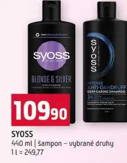 Terno SYOSS 440 ml šampon vybrané druhy nabídka