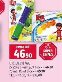 Terno DR. DEVIL WC 2x 20 g Push pull block 75 ml Point block nabídka