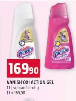 Terno VANISH OXI ACTION GEL 1l vybrané druhy nabídka