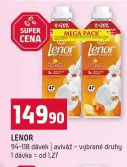 Terno LENOR 94-118 dávek aviváž vybrané druhy nabídka
