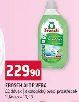Terno FROSCH ALOE VERA 22 dávek ekologický prací prostředek nabídka