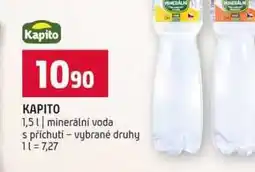 Terno KAPITO 1,5l minerální voda s příchutí vybrané druhy nabídka