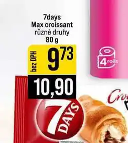 Jip 7days Max croissant různé druhy nabídka