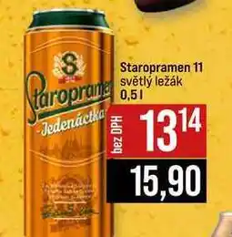 Jip Staropramen 11 světlý ležák nabídka