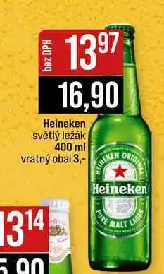 Jip Heineken světlý ležák nabídka