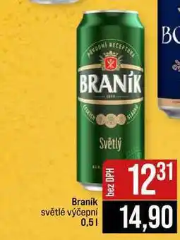 Jip Braník světlé výčepní nabídka