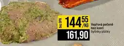 Jip Vepřová pečené bez kosti bylinky plátky nabídka