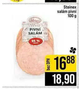 Jip Steinex salám pivní nabídka
