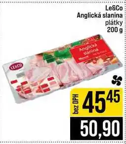 Jip Le&Co Anglická slanina plátky nabídka