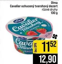 Jip Cavalier ochucený tvarohový dezert různé druhy nabídka