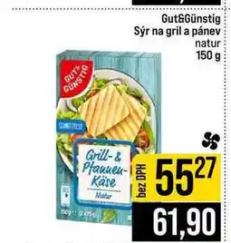 Jip Gut&Günstig Sýr na gril a pánev natur nabídka