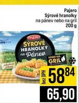 Jip Pajero Sýrové hranolky na pánev nebo na gril nabídka