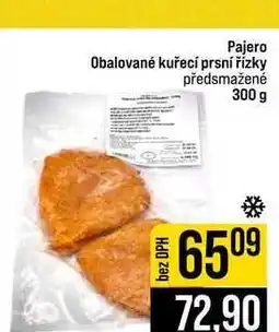 Jip Pajero Obalované kuřecí prsní řízky předsmažené nabídka