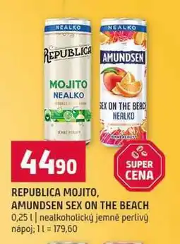 Terno REPUBLICA MOJITO, SUPER CENA AMUNDSEN SEX ON THE BEACH nabídka
