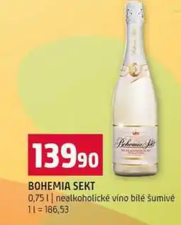 Terno BOHEMIA SEKT 0,75l nealkoholické víno bilé šumivé nabídka