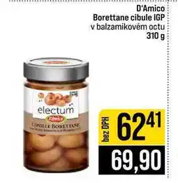 Jip D'Amico Borettane cibule IGP v balzamikovém octu nabídka