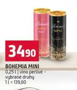 Terno BOHEMIA MINI 0,25l vino perlivé vybrané druhy nabídka