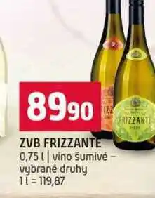 Terno ZVB FRIZZANTE 0,75l vino šumivé vybrané druhy nabídka