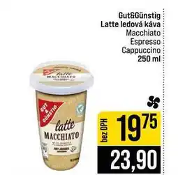 Jip Gut&Günstig Latte ledová káva Macchiato Espresso Cappuccino nabídka