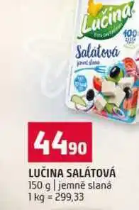 Terno LUČINA SALÁTOVÁ 150 g jemně slaná nabídka