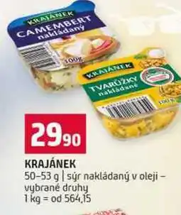 Terno KRAJANEK 50-53 g sýr nakládaný v oleji vybrané druhy nabídka