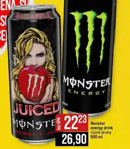 Jip Monster energy drink různé druhy nabídka