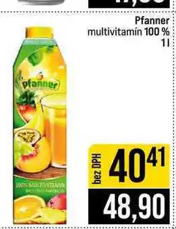 Jip Pfanner multivitamín 100% nabídka