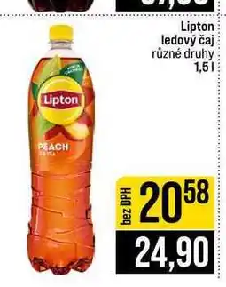 Jip Lipton ledový čaj různé druhy nabídka