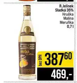 Jip R.Jelínek Sladká 35% Hruška Malina Meruňka nabídka