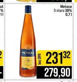 Jip Metaxa 5 stars 38% nabídka