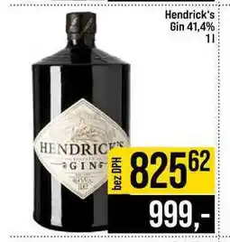 Jip Hendrick's Gin 41,4% nabídka