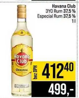 Jip Havana Club 3YO Rum 37,5% Especial Rum 37,5% nabídka