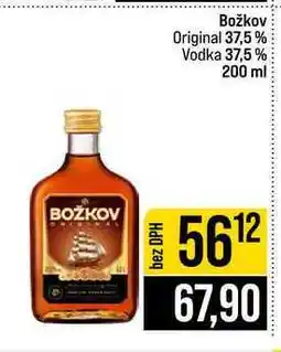 Jip Božkov Original 37,5% Vodka 37,5% nabídka