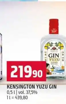Terno KENSINGTON YUZU GIN 0,5l vol. 37,5% nabídka