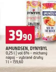 Terno AMUNDSEN, DYNYBYL 0,25l vol 6% míchaný nápoj vybrané druhy nabídka