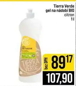 Jip Tierra Verde gel na nádobí BIO citron nabídka