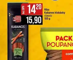 Jip Ribo Kabanos klobásky classic nabídka