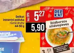 Jip Delikat instantní polévka různé druhy nabídka