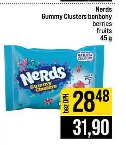 Jip Nerds Gummy Clusters bonbony berries fruits nabídka