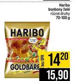 Jip Haribo bonbony želé různé druhy nabídka