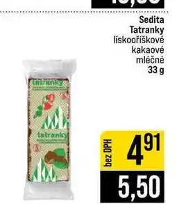 Jip Sedita Tatranky lískooříškové kakaové mléčné nabídka