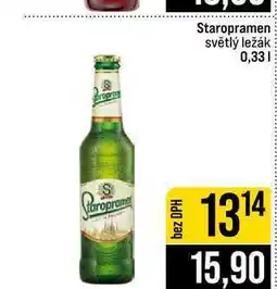 Jip Staropramen světlý ležák nabídka