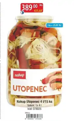 Qanto Nakup Utopenec nabídka