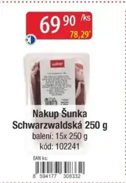 Qanto Nakup Šunka Schwarzwaldská nabídka