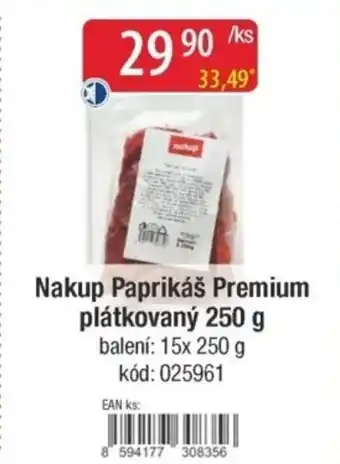 Qanto Nakup Paprikáš Premium plátkovaný nabídka