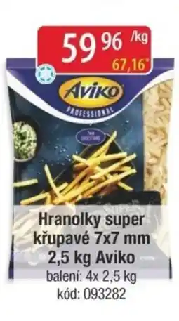 Qanto Hranolky super křupavé 7x7 mm Aviko nabídka