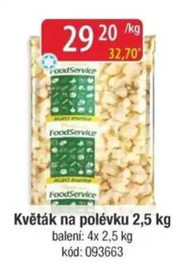 Qanto Květák na polévku nabídka