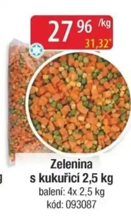 Qanto Zelenina s kukuřicí nabídka