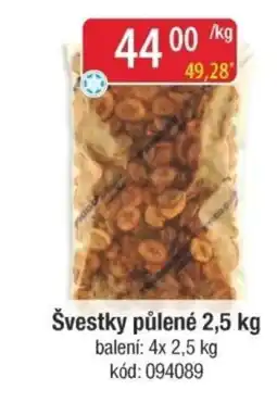 Qanto Švestky půlené nabídka